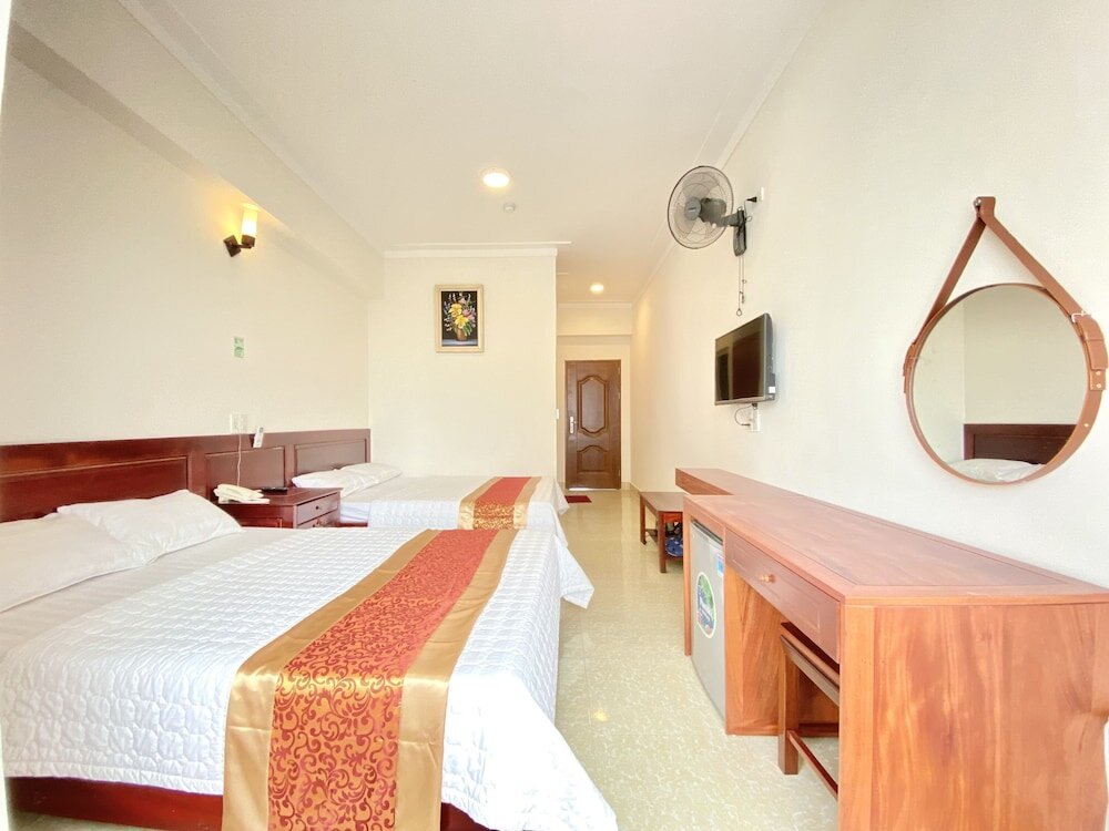 Standard quadruple chambre Hai Dang Hotel