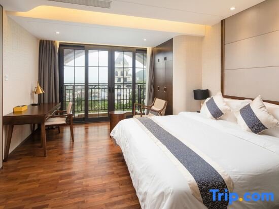 Deluxe Familie Suite Doppelhaus mit Gartenblick Shenzhen Luwan International Hotel and Resort