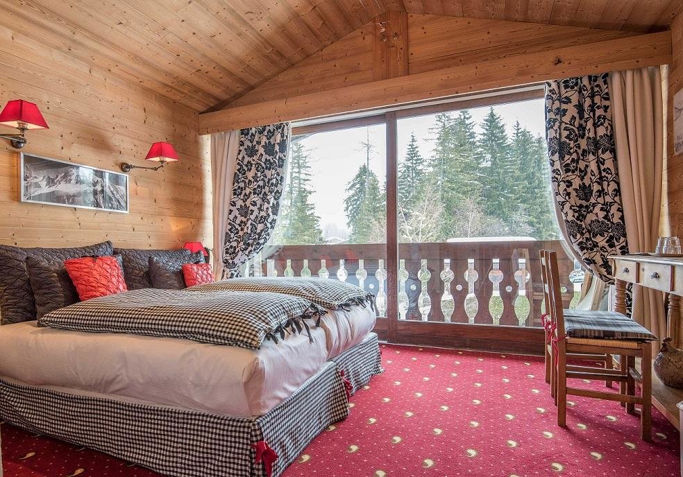 Superior Double room Les Grands Montets Hotel & Spa