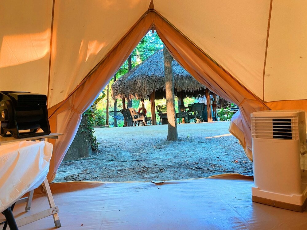 Тент Son's Guadalupe Glamping Tents - Adorable Riverside Glamping Tents Perfect a Family Getaway
