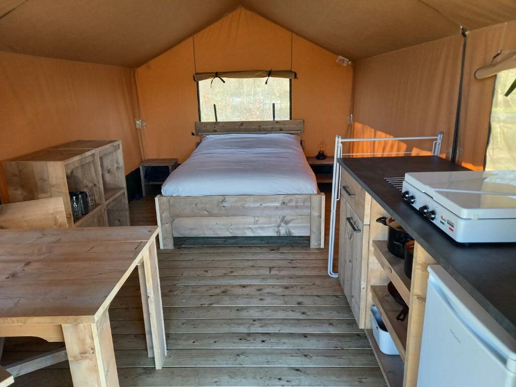 Zelt Wellness Camping Stoltenborg Safari Tent 2