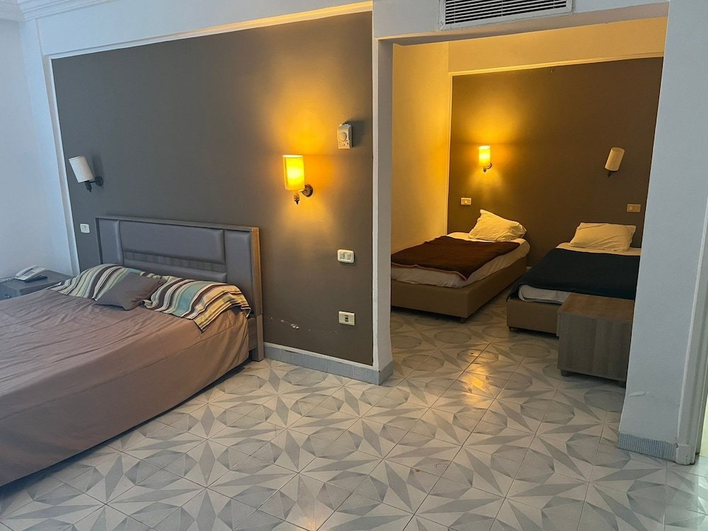 Standard quadruple chambre Vue mer Sousse City & Beach Hotel
