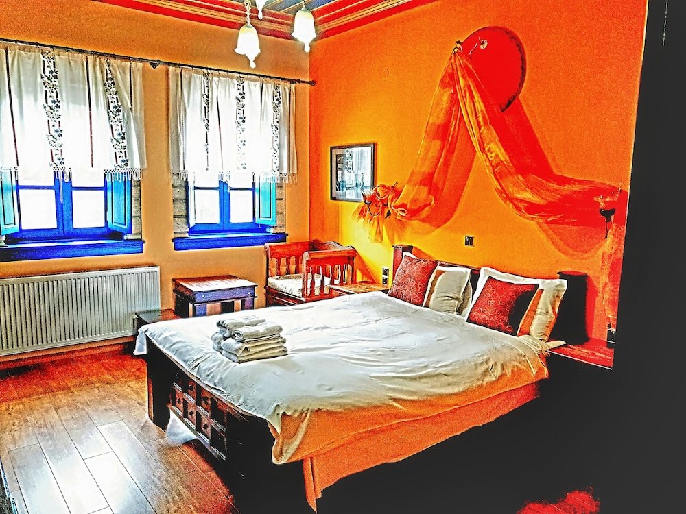 Supérieure double chambre avec balcon et Vue jardin Zarkada Archontiko Hotel