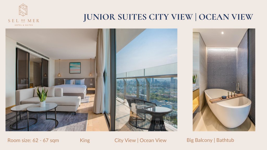 Junior Suite with city view Sel de Mer Hotel & Suites
