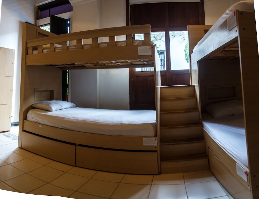 Кровать в общем номере Aroha Villana Hostel