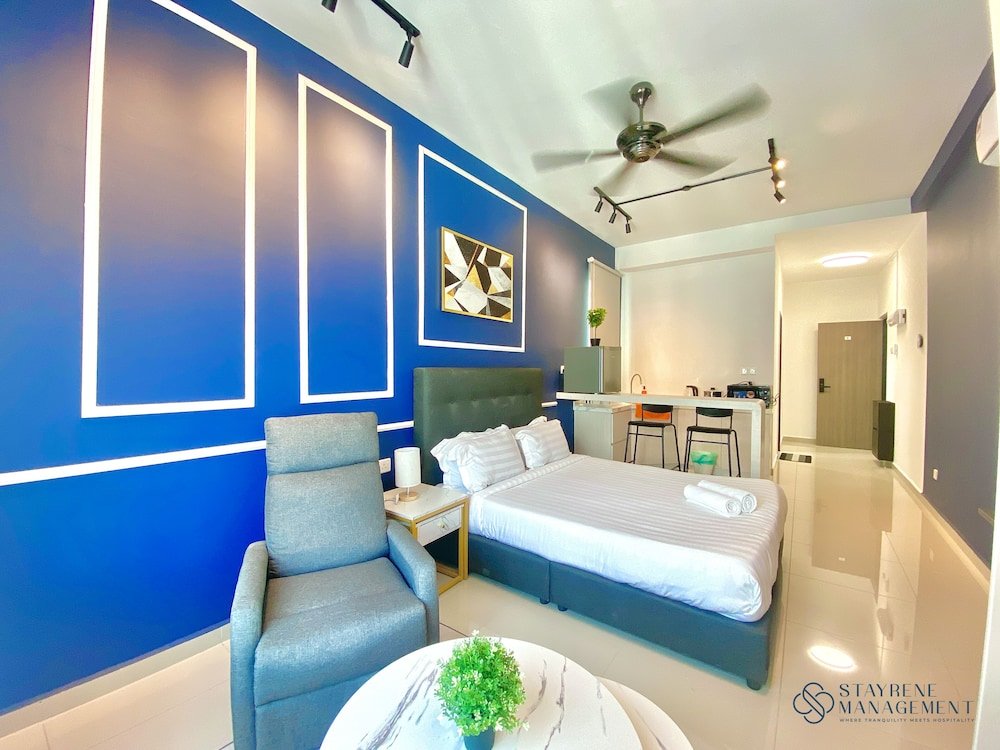 Апартаменты с 3 комнатами с видом на город Melaka Novo 8 Residence by Stayrene