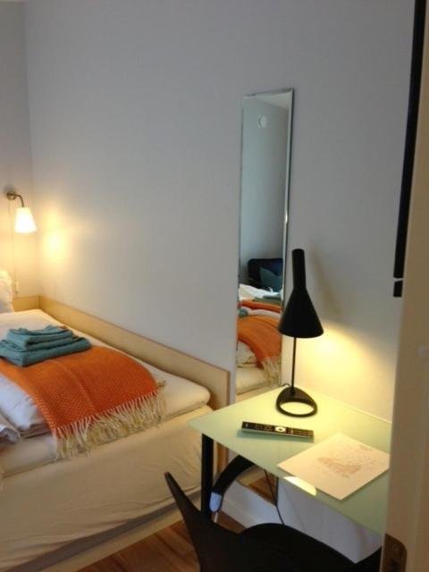 Standard Double room with garden view Hotell Oskar