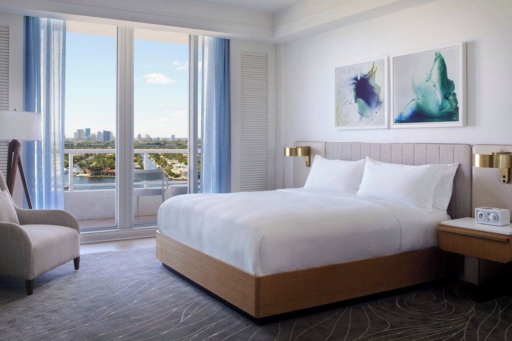 Habitación doble club Estándar con balcón The Ritz-Carlton, Fort Lauderdale