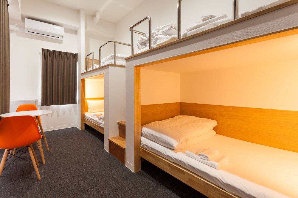 Четырёхместный номер Standard Abest Cube Naha Kokusai Street-Cabin Type Hotel All Room With Key