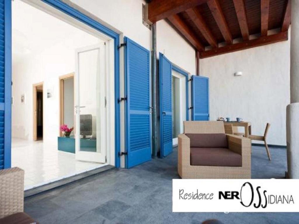 Апартаменты с 2 комнатами с видом на море NerOssidiana sul mare di Lipari