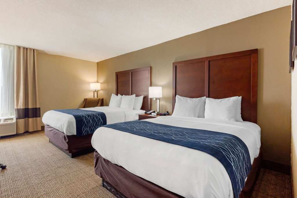 Четырёхместный номер Standard Comfort Inn & Suites Durham near Duke University