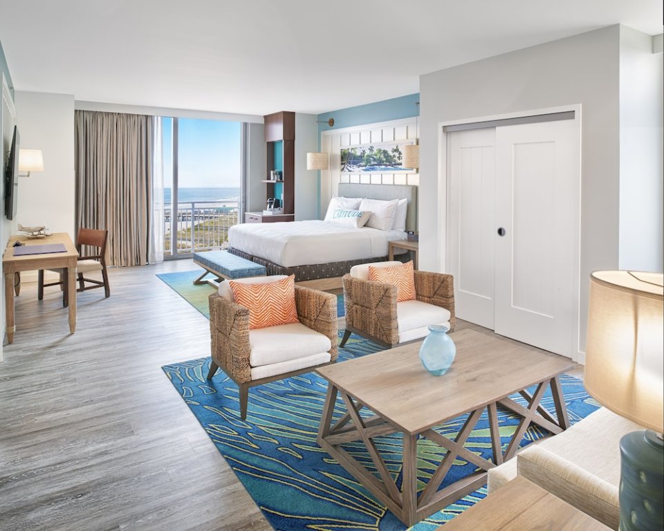 Premium ADA Double room with partial ocean view Margaritaville Jacksonville Beach
