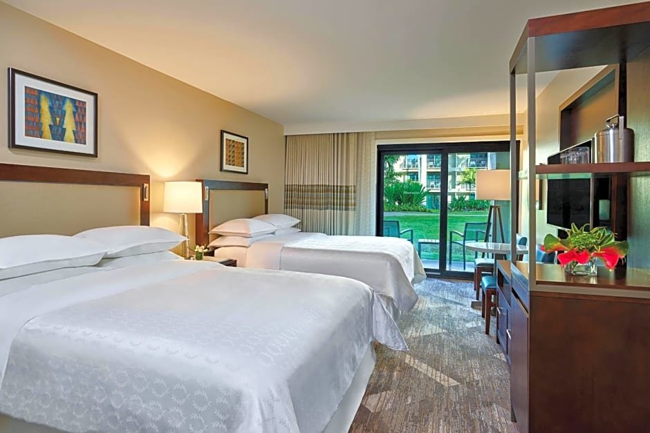 Standard Vierer Zimmer Keller mit Gartenblick Sheraton Kauai Resort Villas