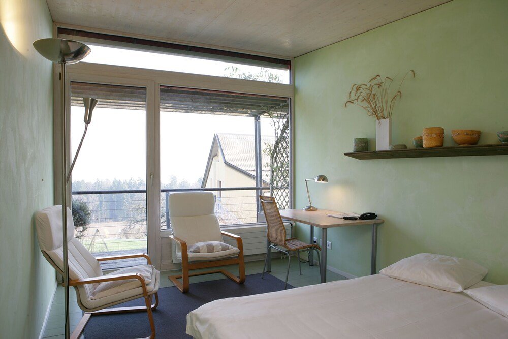Standard Doppel Zimmer mit Balkon EcoHotel L'Aubier