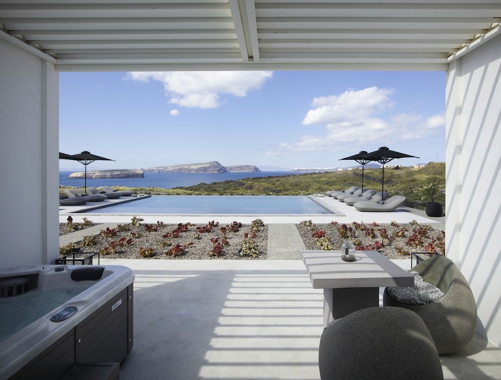 Suite avec balcon et Vue mer Absolute Paradise Santorini- Adults Only
