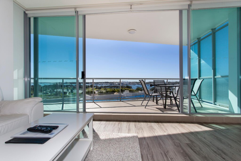 Habitación Estándar 2 dormitorios con vista al océano Brighton on Broadwater Shores
