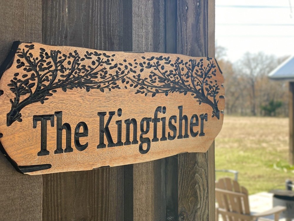 Hütte The Kingfisher Cabin 15min to Magnolia Baylor