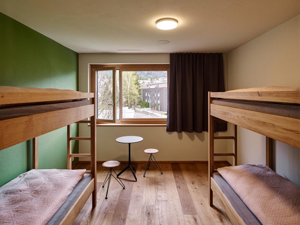 Кровать в общем номере Schaan-Vaduz Youth Hostel