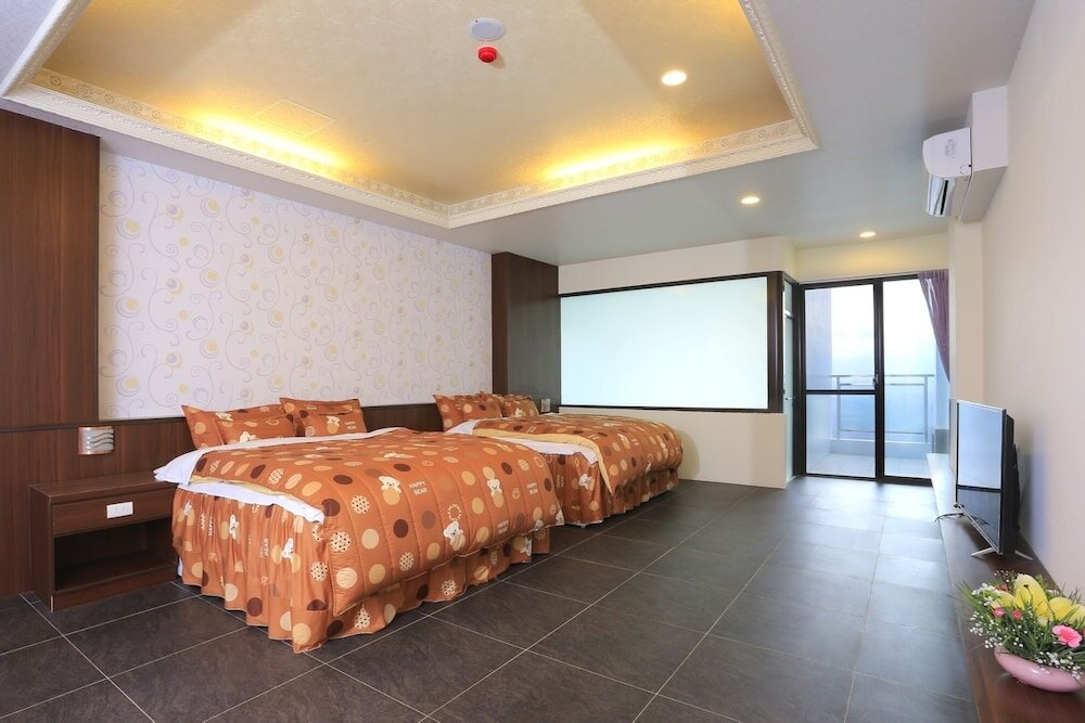 Habitación doble Confort con balcón Tai An Cingjing