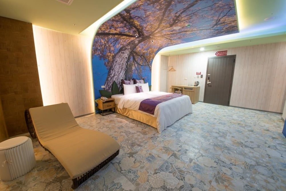 Deluxe double chambre avec balcon Ting-Shuai Motel