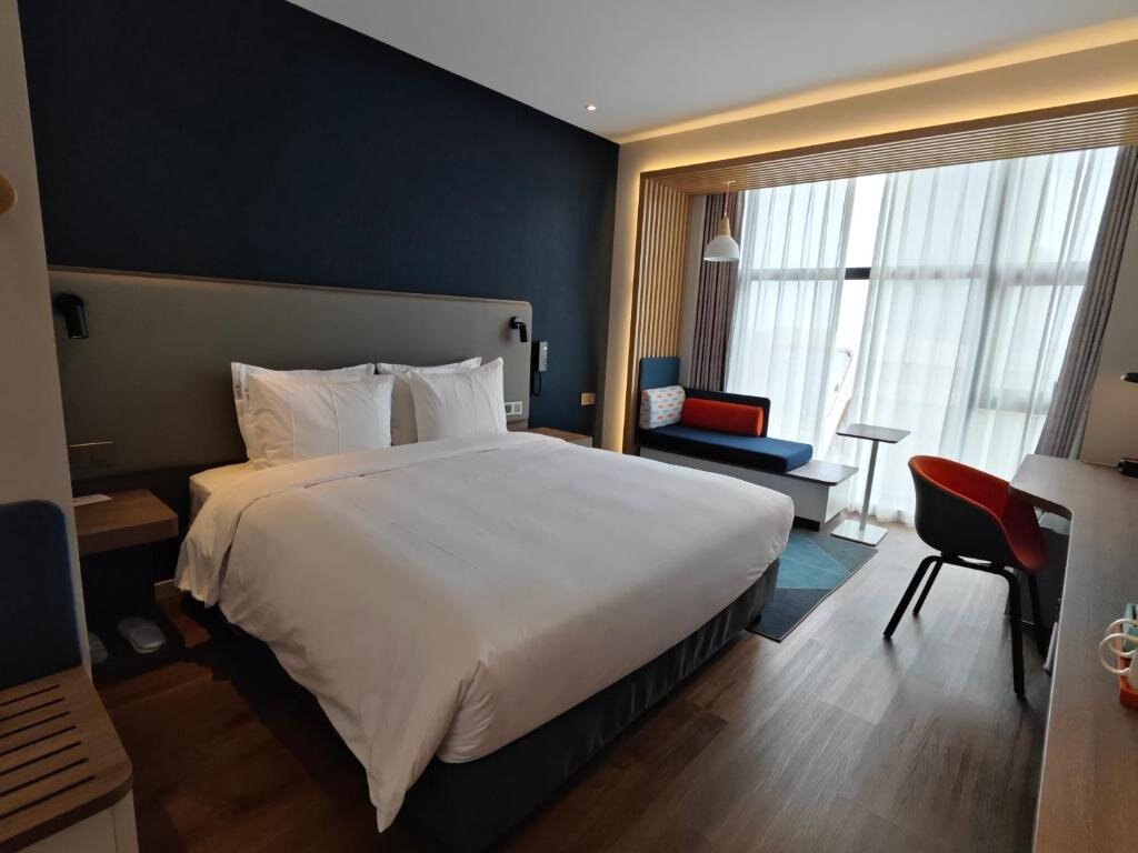 Camera doppia Standard con vista sulla città Holiday Inn Express Shanghai Qingpu New City, an IHG Hotel