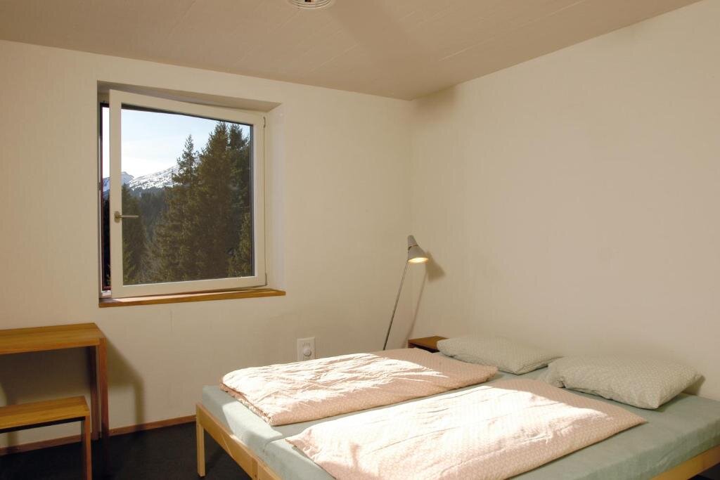 Одноместный номер Standard с красивым видом из окна Valbella-Lenzerheide Youth Hostel