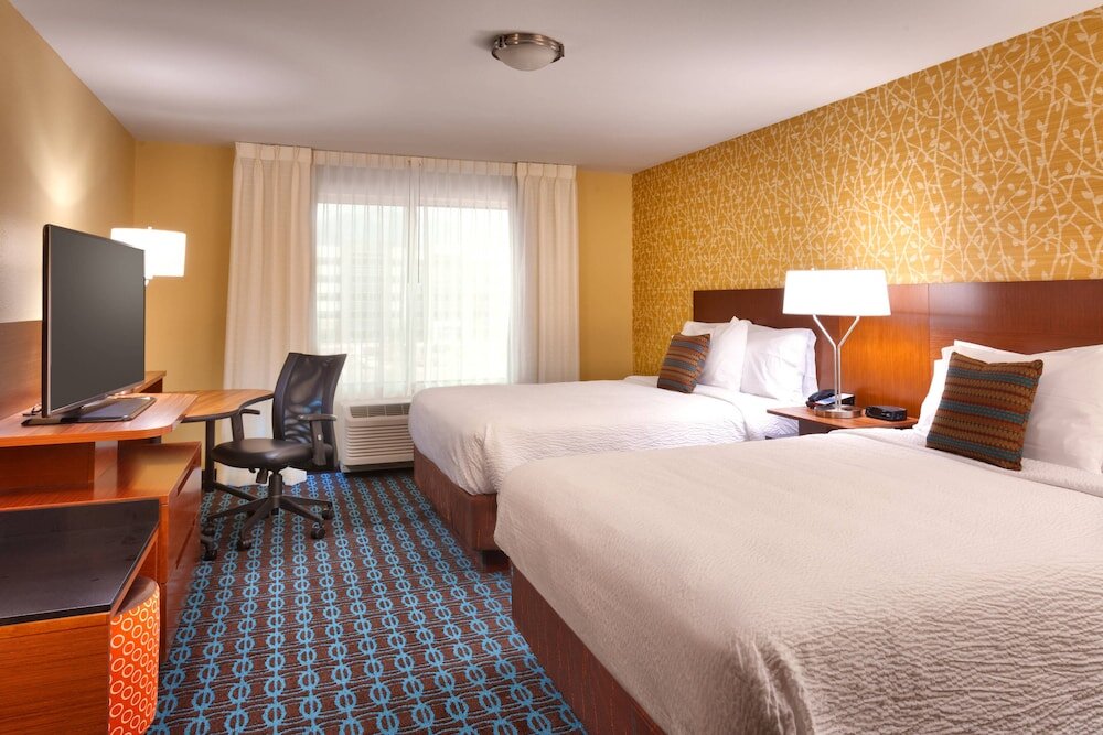 Четырёхместный номер Standard Fairfield Inn & Suites by Marriott Salt Lake City Midvale