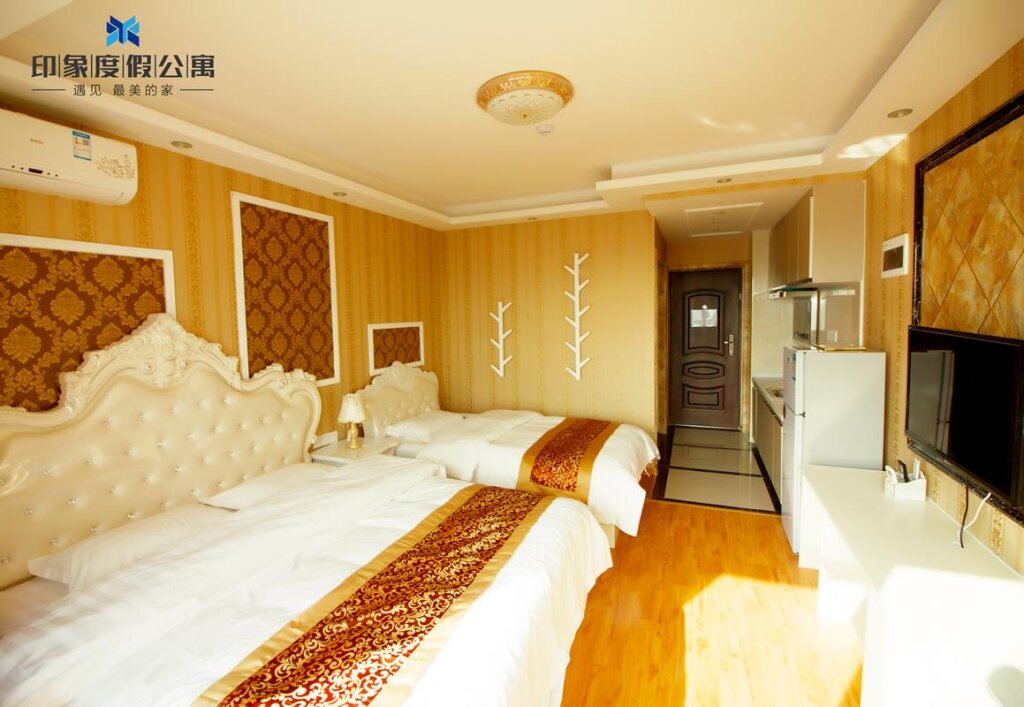 Standard Familie Zimmer Weihai Airsun Apart-Hotel