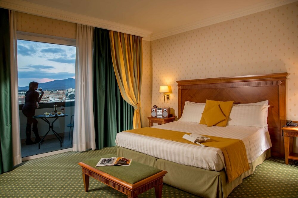 Deluxe Doppel Zimmer mit Balkon Best Western Hotel Viterbo