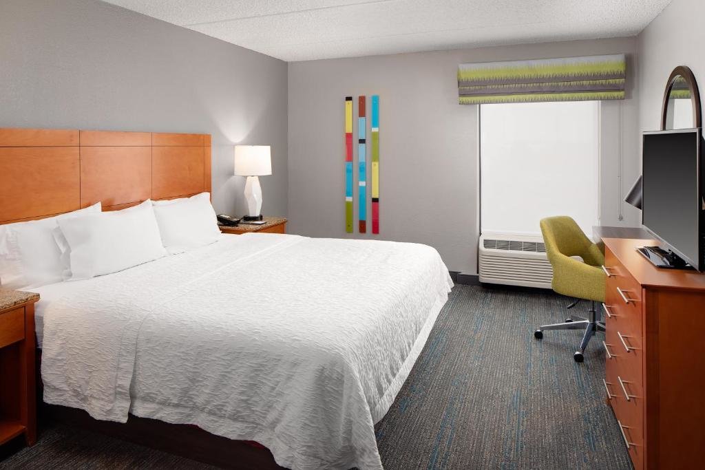 Accessible Double room Hampton Inn & Suites Houston-Medical Center-NRG Park