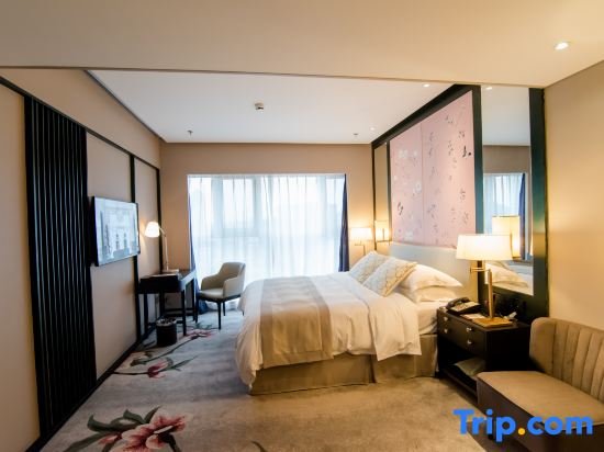 Exécutive double chambre Vue sur la ville Weihaiwei Hotel B Plaza