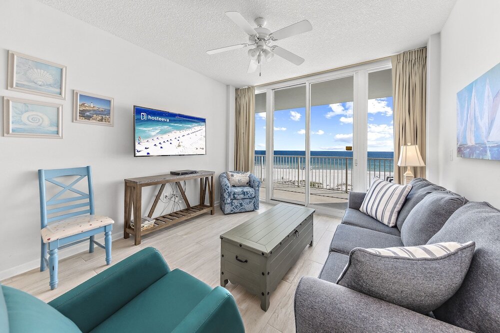 Habitación Estándar 3 habitaciones con balcón y frente a la playa Lighthouse Condos - Gulf Shores