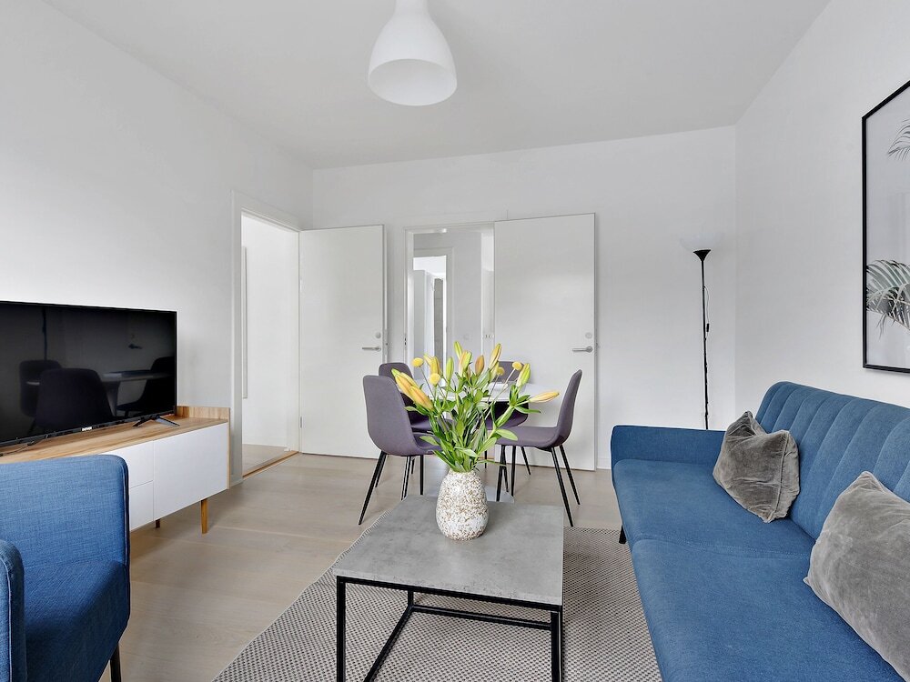 Bright 1-bedroom Apartment in the Heart of Roskilde 罗斯基勒