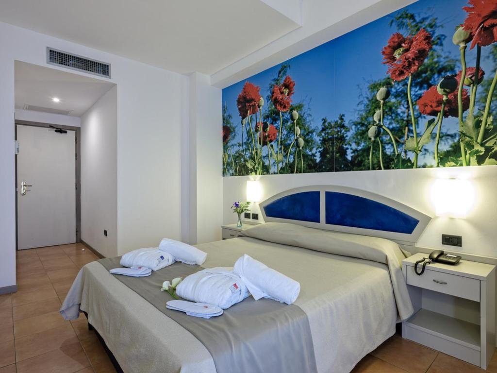 Standard Doppel Zimmer mit eingeschränktem Meerblick Hotel Antares