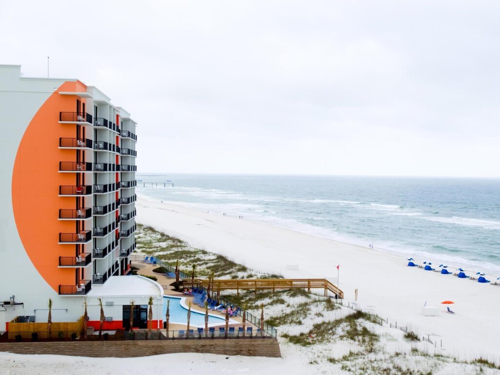 Standard quadruple chambre avec balcon Hampton Inn & Suites - Orange Beach