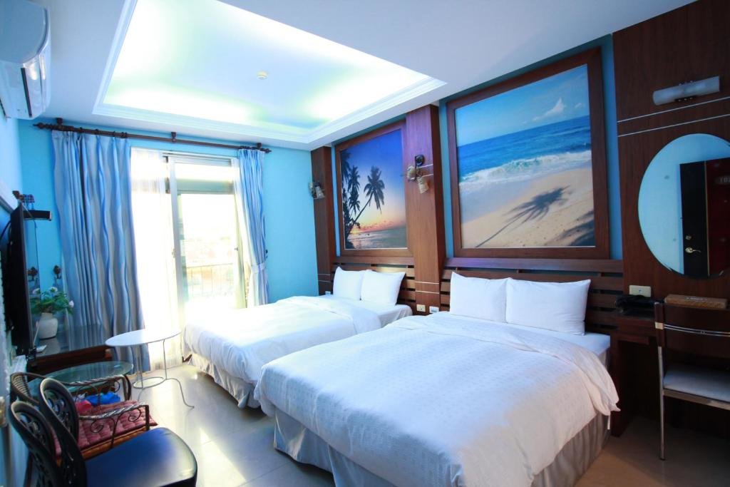 Camera quadrupla Standard con balcone Seashell Bay Hotel