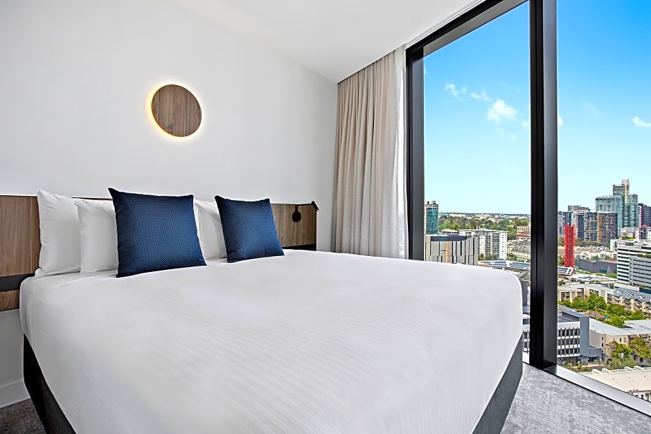 Двухместный номер Standard c 1 комнатой с видом на город Adina Apartment Hotel Melbourne Southbank