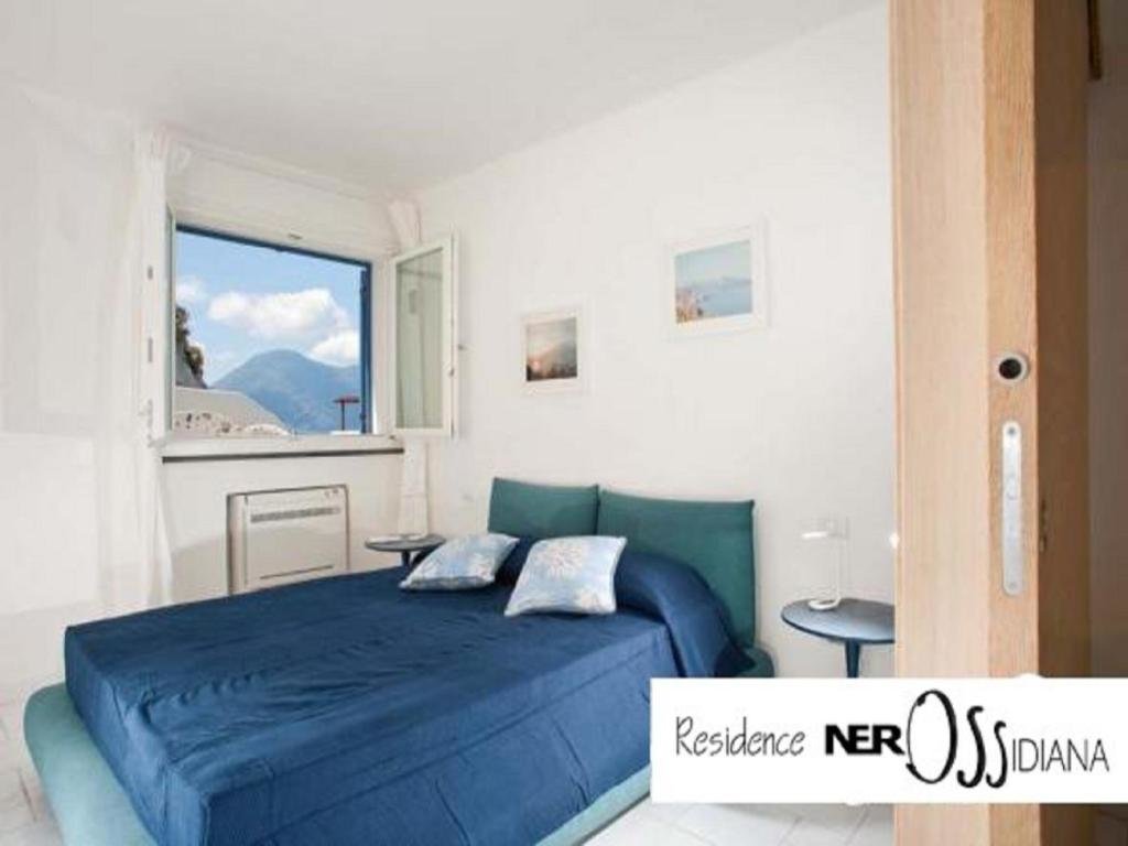 Апартаменты с 2 комнатами с частичным видом на море NerOssidiana sul mare di Lipari
