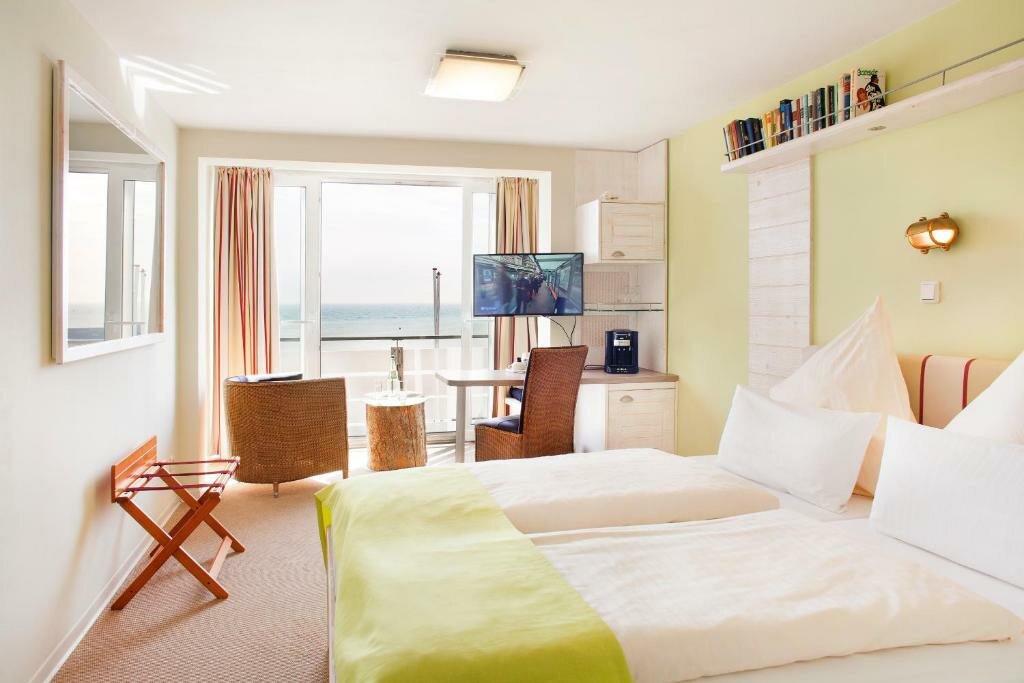 Habitación doble Estándar con vista al mar Hotel Rickmers' Insulaner