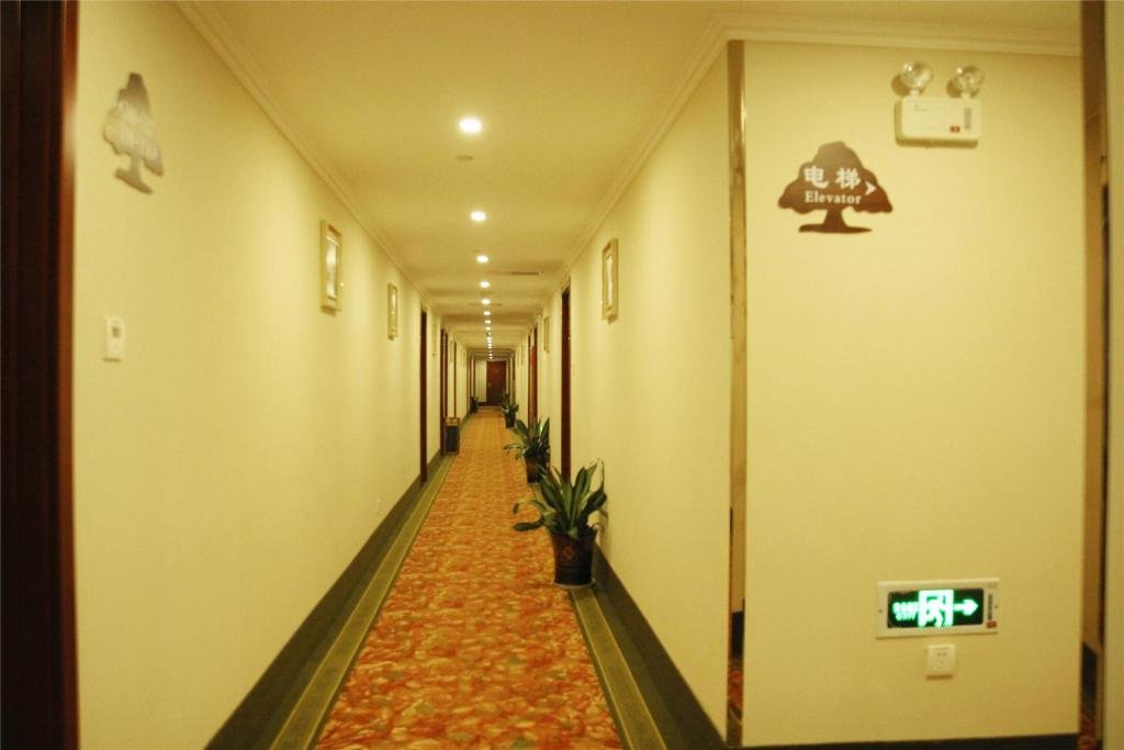 Standard Einzel Zimmer GreenTree Inn ShangHai JiangQiao JingYuan Road YuZhong Road Express Hotel