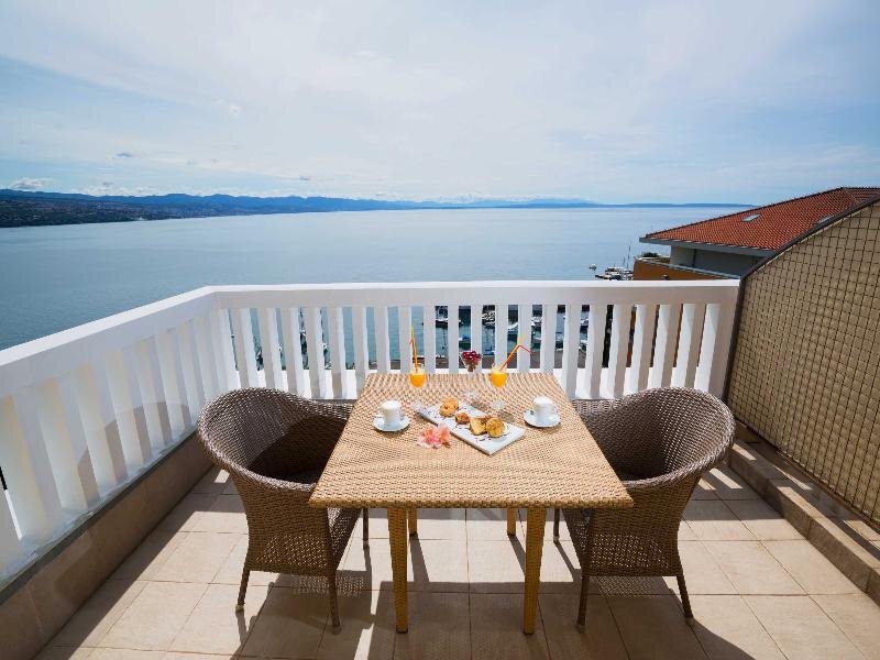 Habitación doble Estándar con vista al mar Grand hotel 4 Opatijska Cvijeta