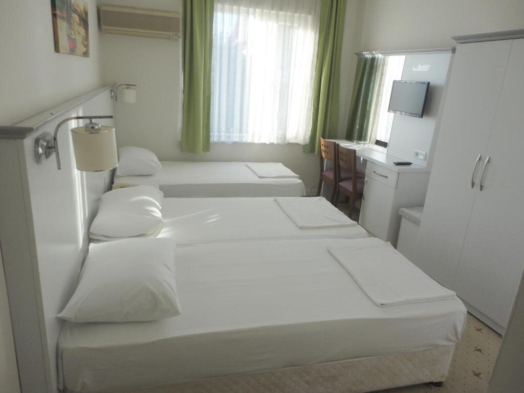 Standard triple chambre avec balcon et Aperçu mer Cicek Hotel & Apartments