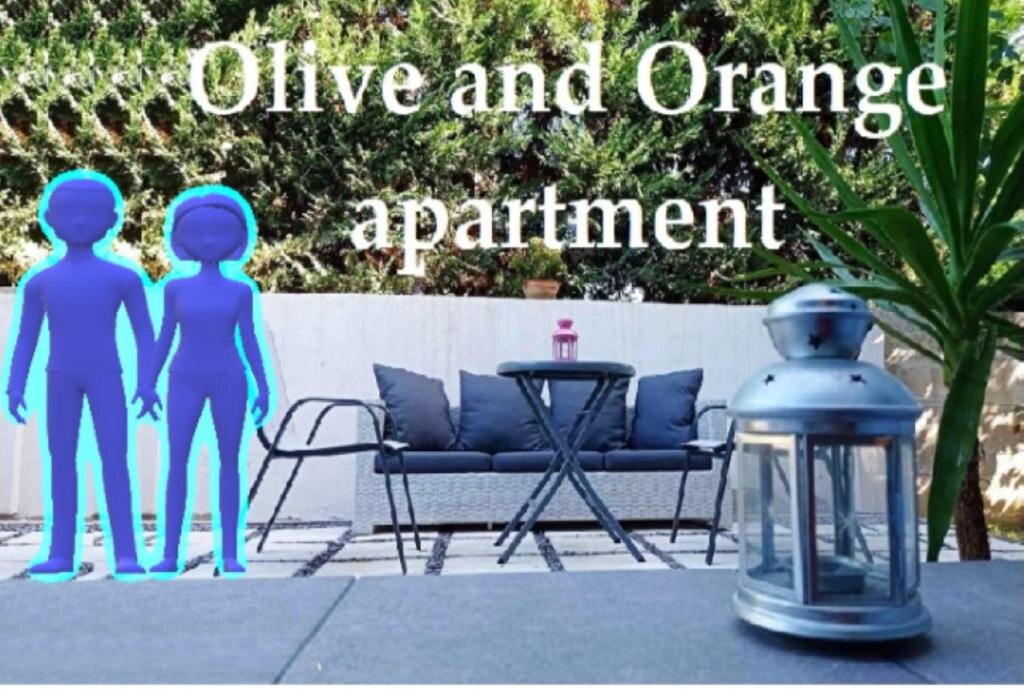 Апартаменты Olive and Orange Apartment