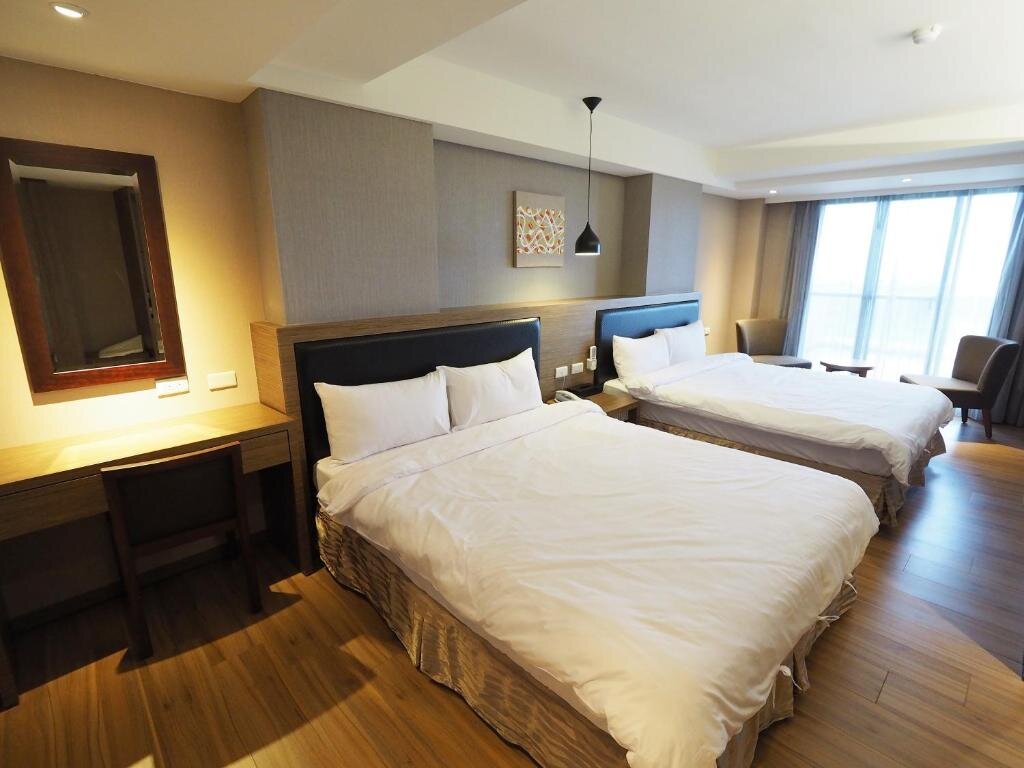 Standard quadruple chambre Vue mer Kailan Hotel