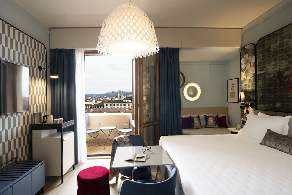 Camera Premium con balcone Hotel Londra - Firenze