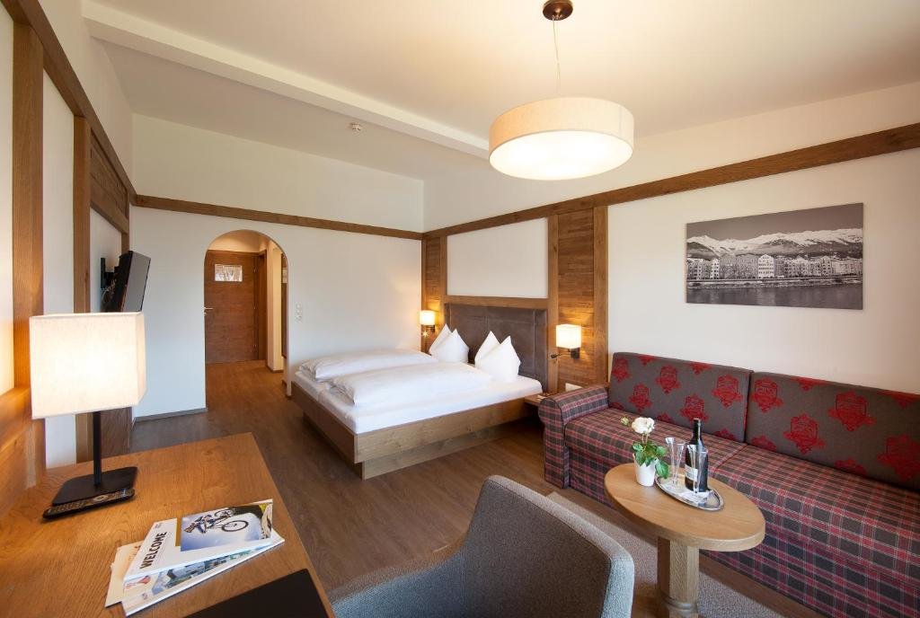 Supérieure double chambre avec balcon Hotel Huberhof