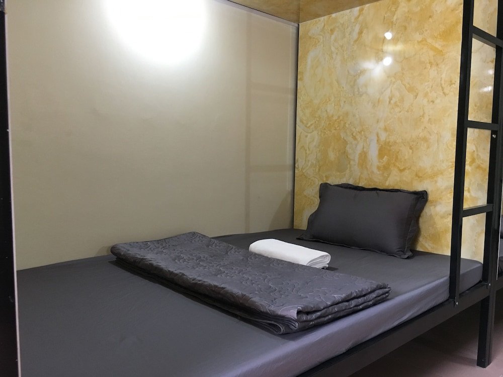 Кровать в общем номере Hao Tea Hostel
