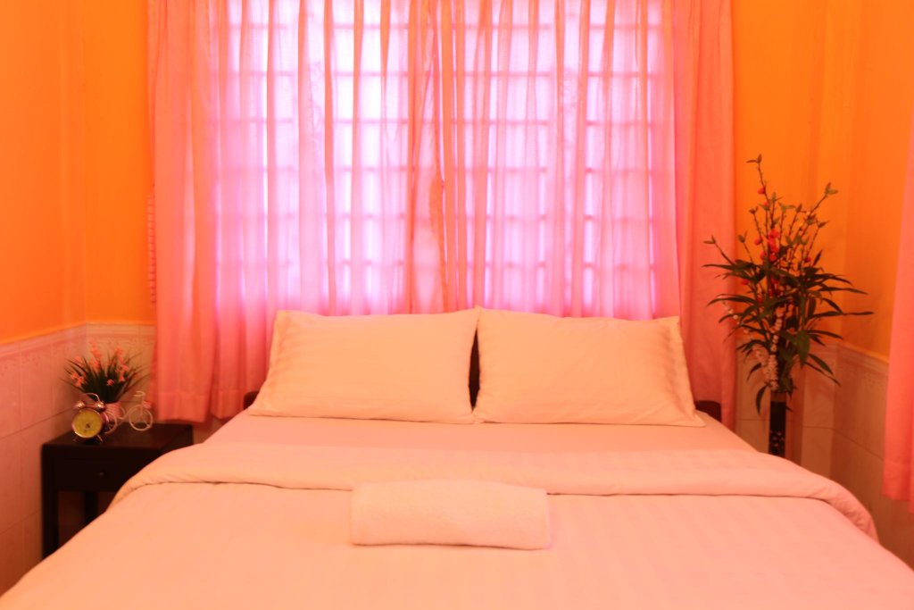 Кровать в общем номере Eco-Home Siem Reap Homestay