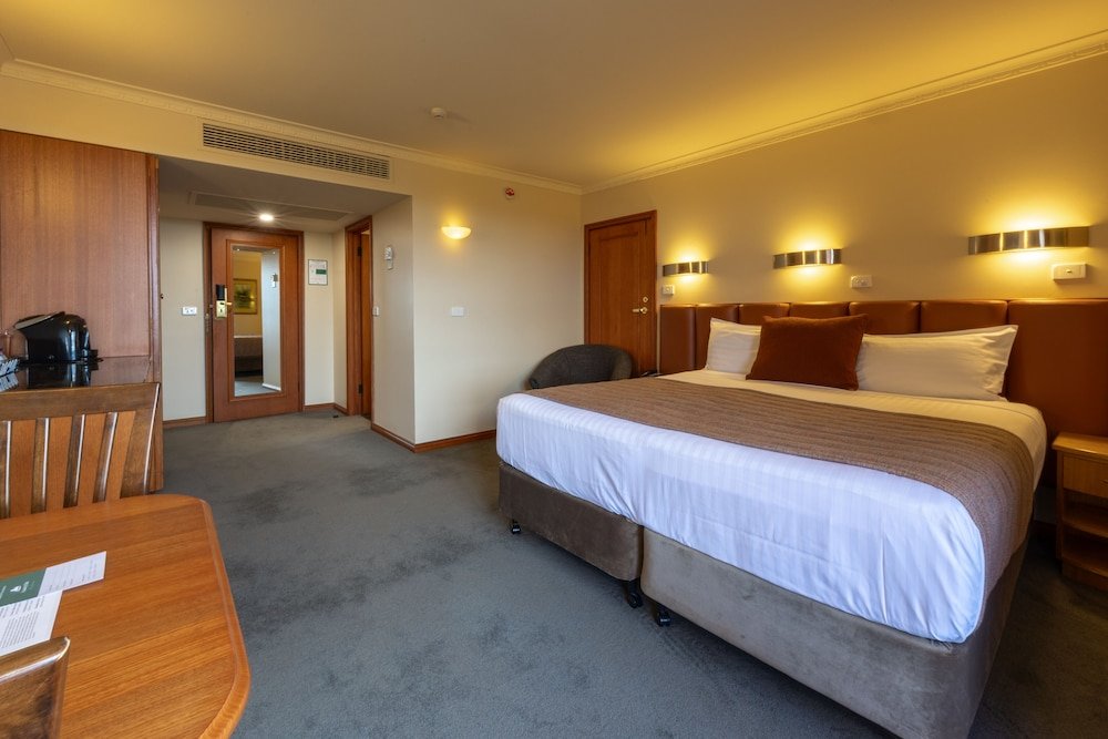 Executive Doppel Zimmer mit Blick auf den Innenhof Country Club Tasmania