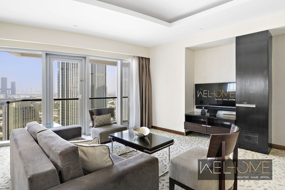 Classic Apartment WelHome - Breathtaking Apt with Partial View of Burj Khalifa
